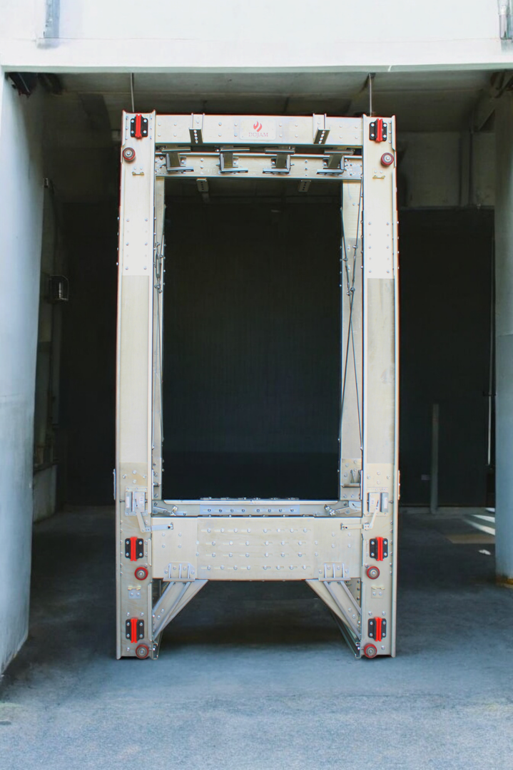 کارفریم پیچ و مهره ای دارای قابلیت تنظیم سایز 